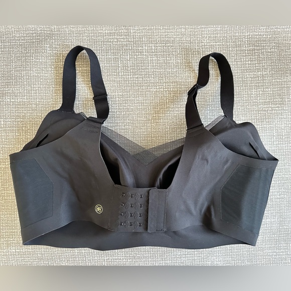 Honeylove Black Wireless Shaping Bra 38DDD (F)/G Sculpting Support Smoothing - Picture 3 of 12